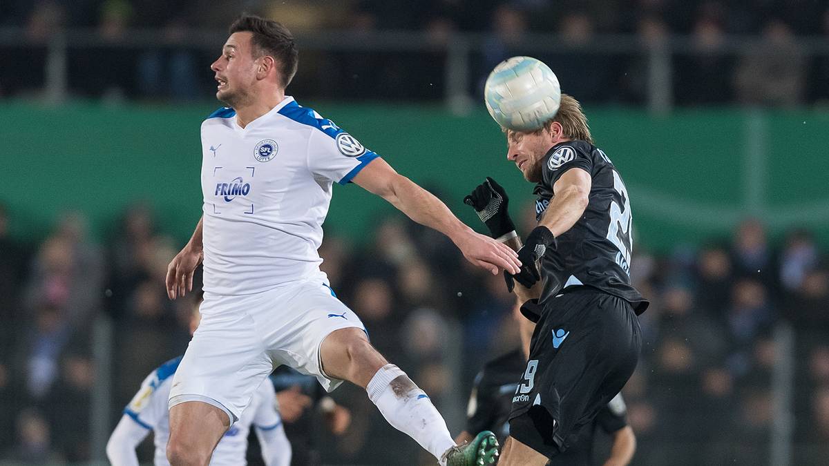 Pokalschreck Sportfreunde Lotte eröffnen am zweiten Abend des DFB-Pokal-Achtelfinals gegen die in der Liga formschwachen Sechziger