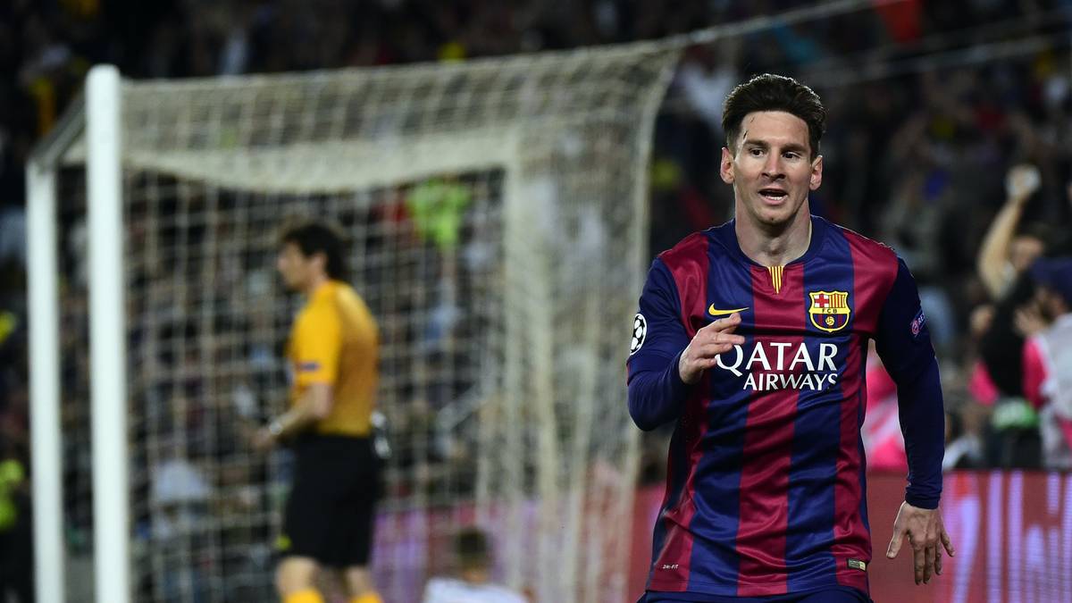 Doch dann schlägt die Stunde von Lionel Messi! Nach einem Ballverlust von Juan Bernat erzielt der Superstar das 1:0 für Barcelona