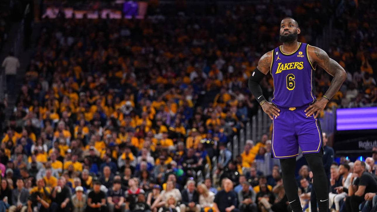 Schiri-Zoff! LeBron mit Horror-Hälfte