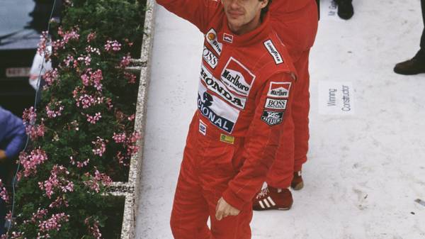 Senna Wins At Spa