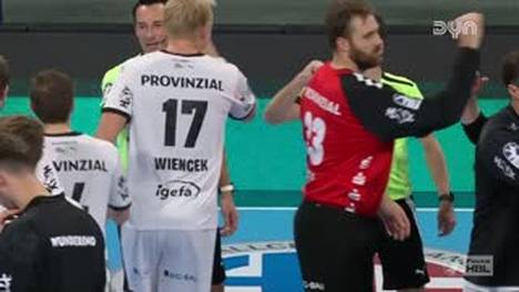 Die BBL-Highlights der Partie HC Erlangen - THW Kiel im Video.