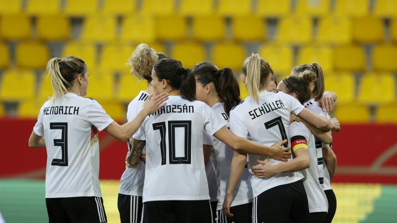 DFB-Frauen mühen sich zu Sieg