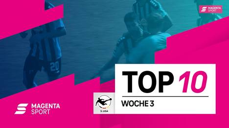 Die 10 besten Szenen der 3. Liga aus Woche 3!