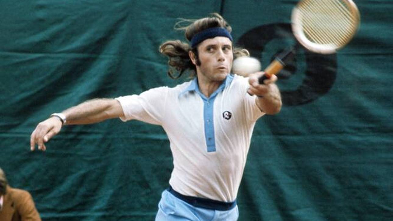 Guillermo Vilas verzweifelte bei den French Open 1977 an der "Fischer-Patsche"