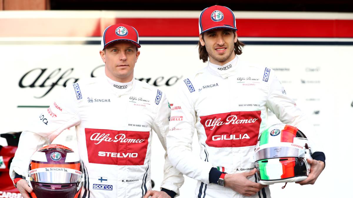 Alfa Romeo Racing: Kimi Räikkönen (l.) und Antonio Giovinazzi