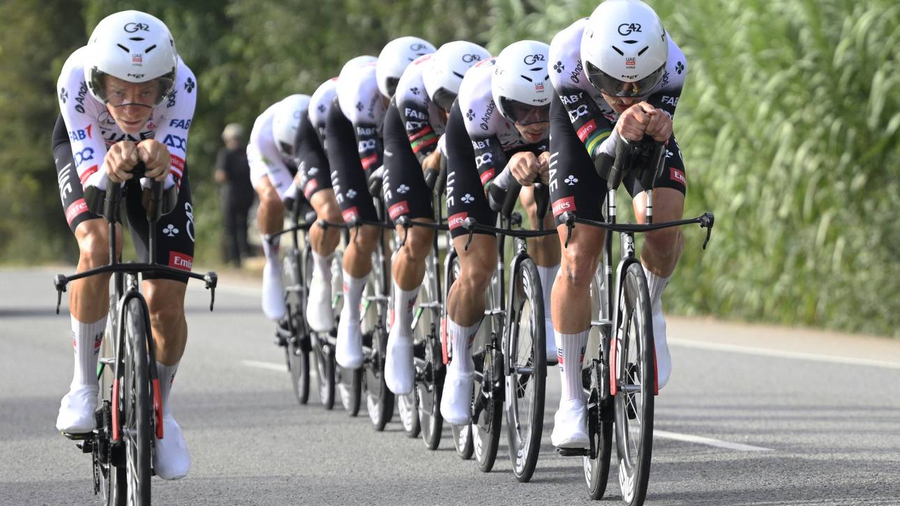 Vuelta: UAE Emirates-XRG siegt im Mannschaftszeitfahren