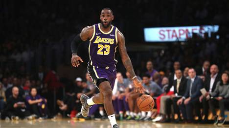 LeBron James hat mit den Los Angeles Lakers eine Pleite kassiert