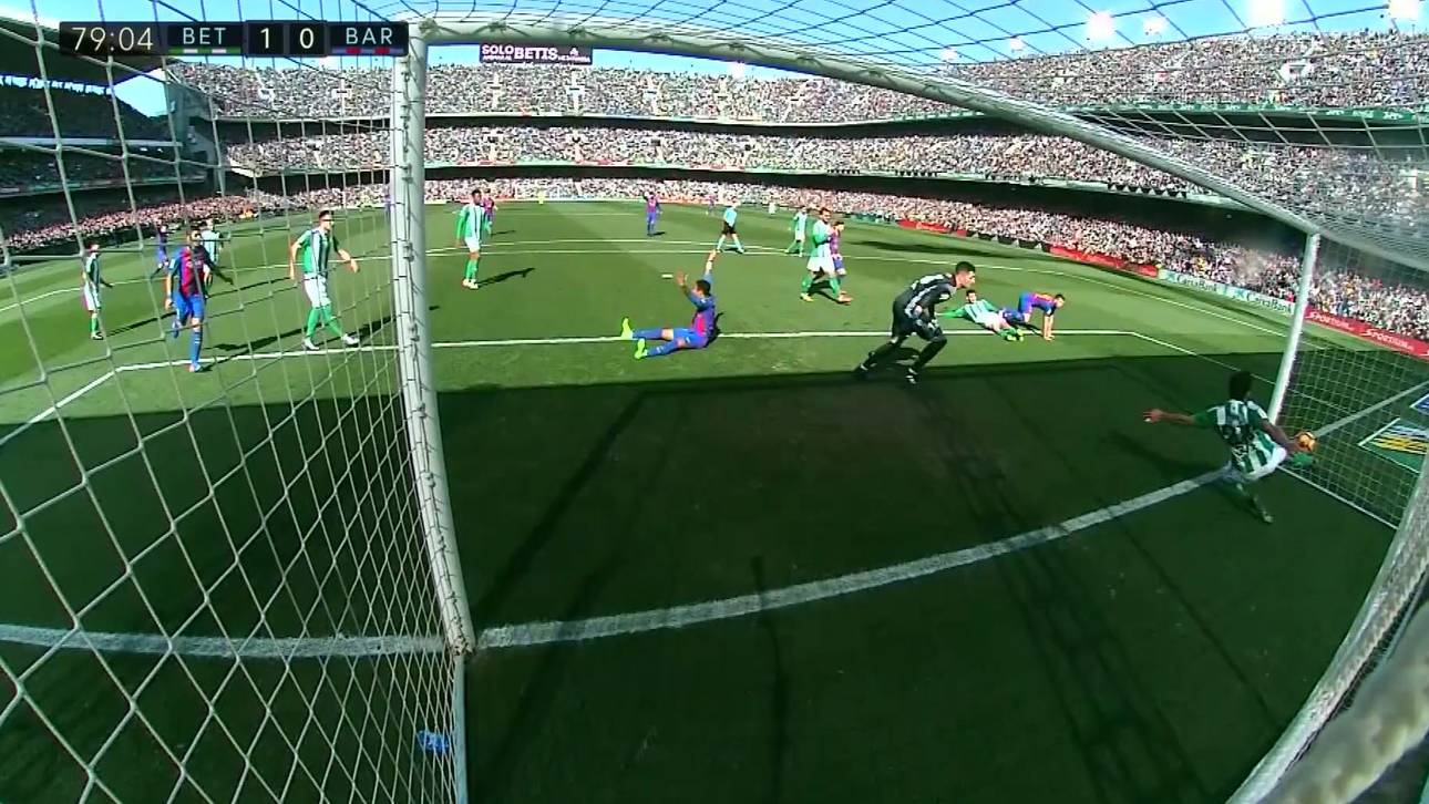 Tor-Klau! Barca stolpert bei Betis