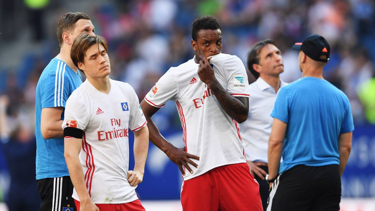 Kein Jubel nach der Rettung beim HSV