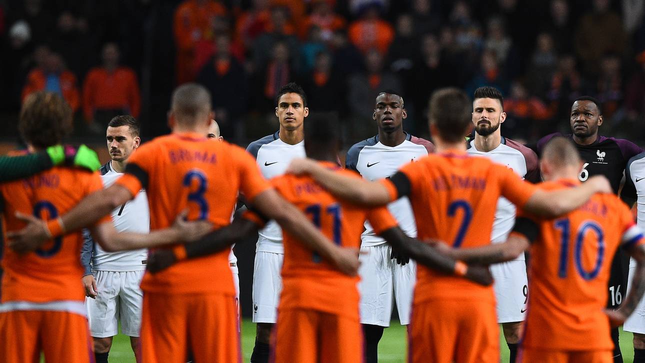 Oranje trauert – Frankreich stark