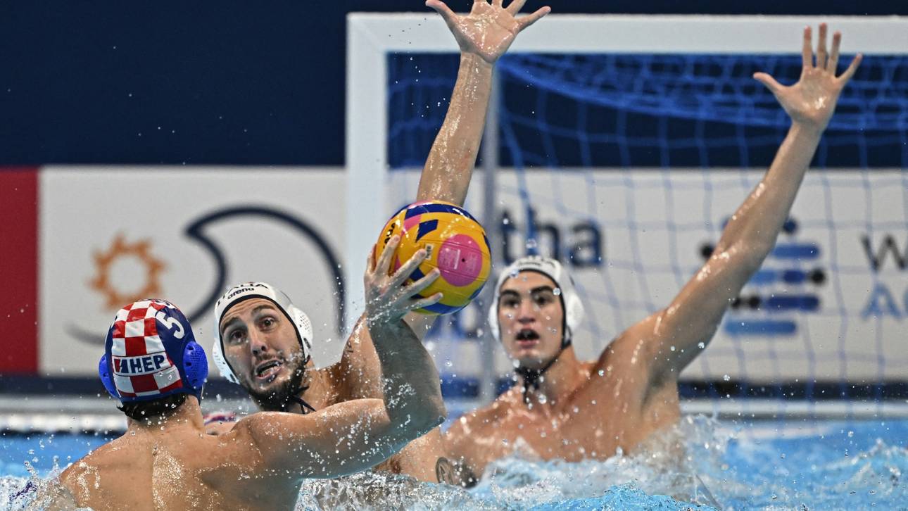 Kroatien gewinnt Wasserball-WM