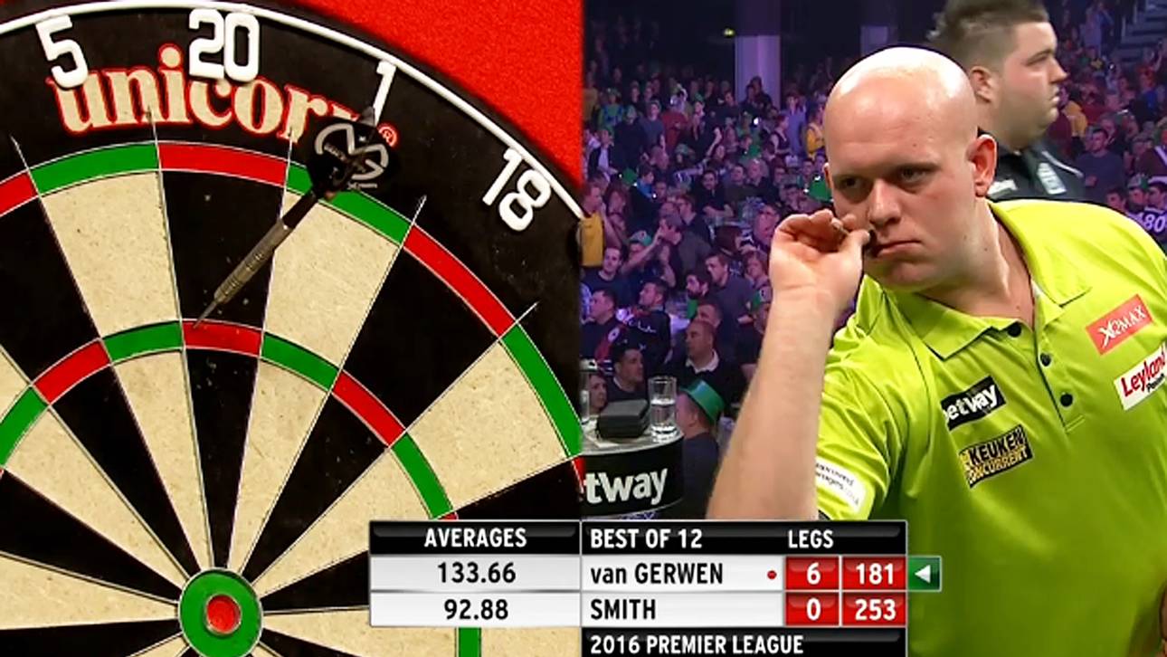 Van Gerwen pulverisiert Weltrekord