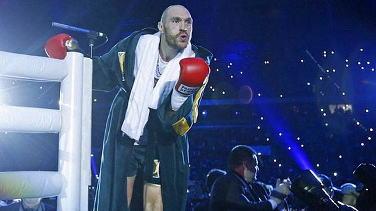 Fury: „Sollen mir alle Gürtel nehmen“