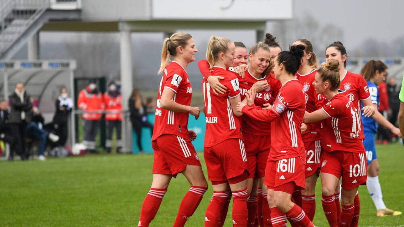 13:0! Bayern-Frauen mit Pokalgala