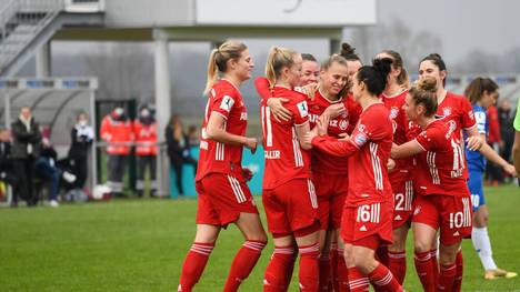 Die Frauen des FC Bayern sind mit einem 13:0-Sieg ins Fußballjahr 2021 gestartet