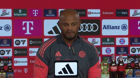 Nach der Verletzung von Josip Stanisic muss der FC Bayern erneut umdenken. Trainer Vincent Kompany spricht Boey, nach zuletzt guten Leistungen, sein Vertrauen aus.