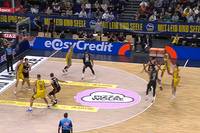 Alba Berlin gewinnt in der BBL das Heimspiel gegen ratiopharm Ulm mit 96:88. Garant für den Sieg sind die Dreier von Jonas Mattisseck.