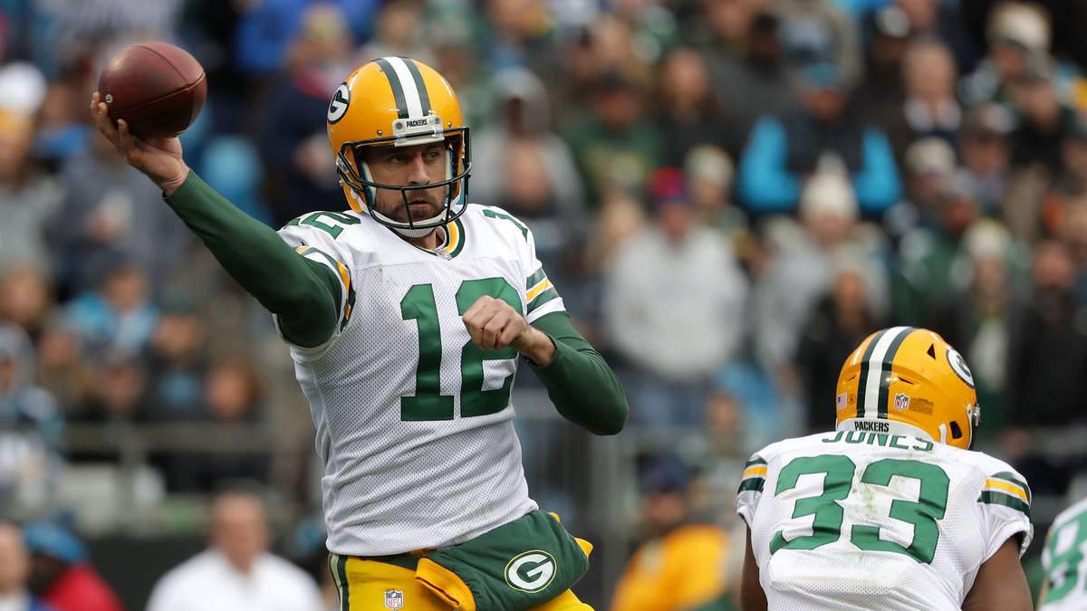 PLATZ 7 - AARON RODGERS (Quarterback, Green Bay Packers): Overall Rating 99