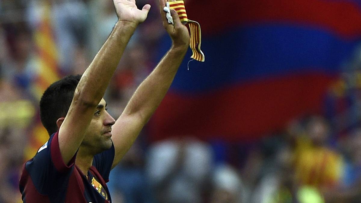 Xavi spielte seine letzte Partie für den FC Barcelona