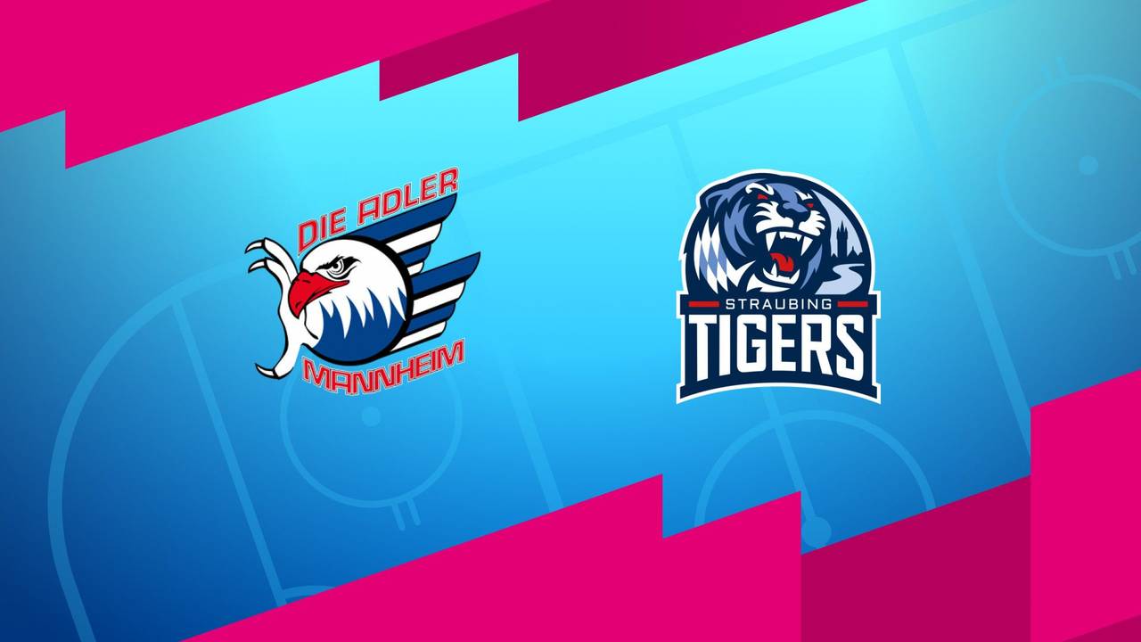 Adler Mannheim - Straubing Tigers (Highlights)