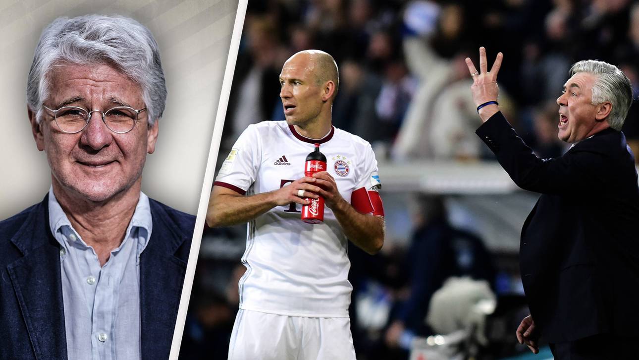 Robben und Ancelotti sind Bayerns Plus