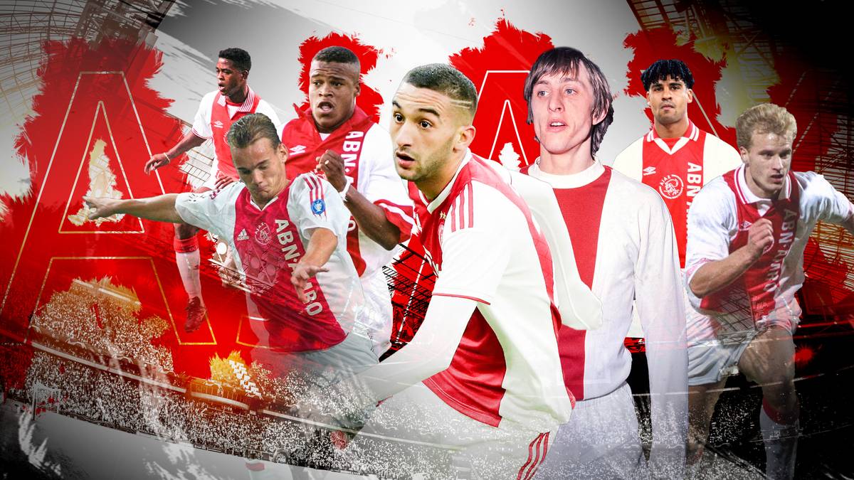 SPORT1 zeigt die bekanntesten Namen, die aus der Nachwuchsakademie des niederländischen Rekordmeisters hervorgegangen sind