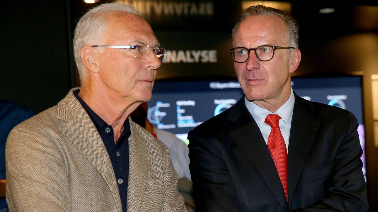 Rummenigge steht zu Beckenbauer