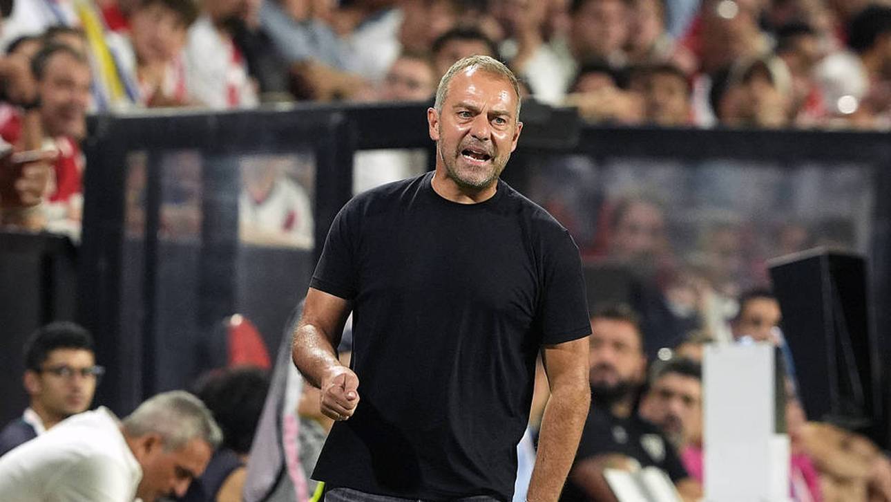 Nach dem Unentschieden gegen Vallecano war Barcelona-Trainer Hansi Flick sichtlich frustriert