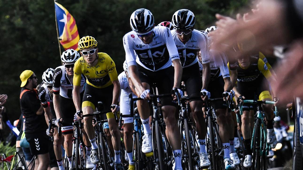 Tour LIVE: Irrer Berg-Sprint gestartet