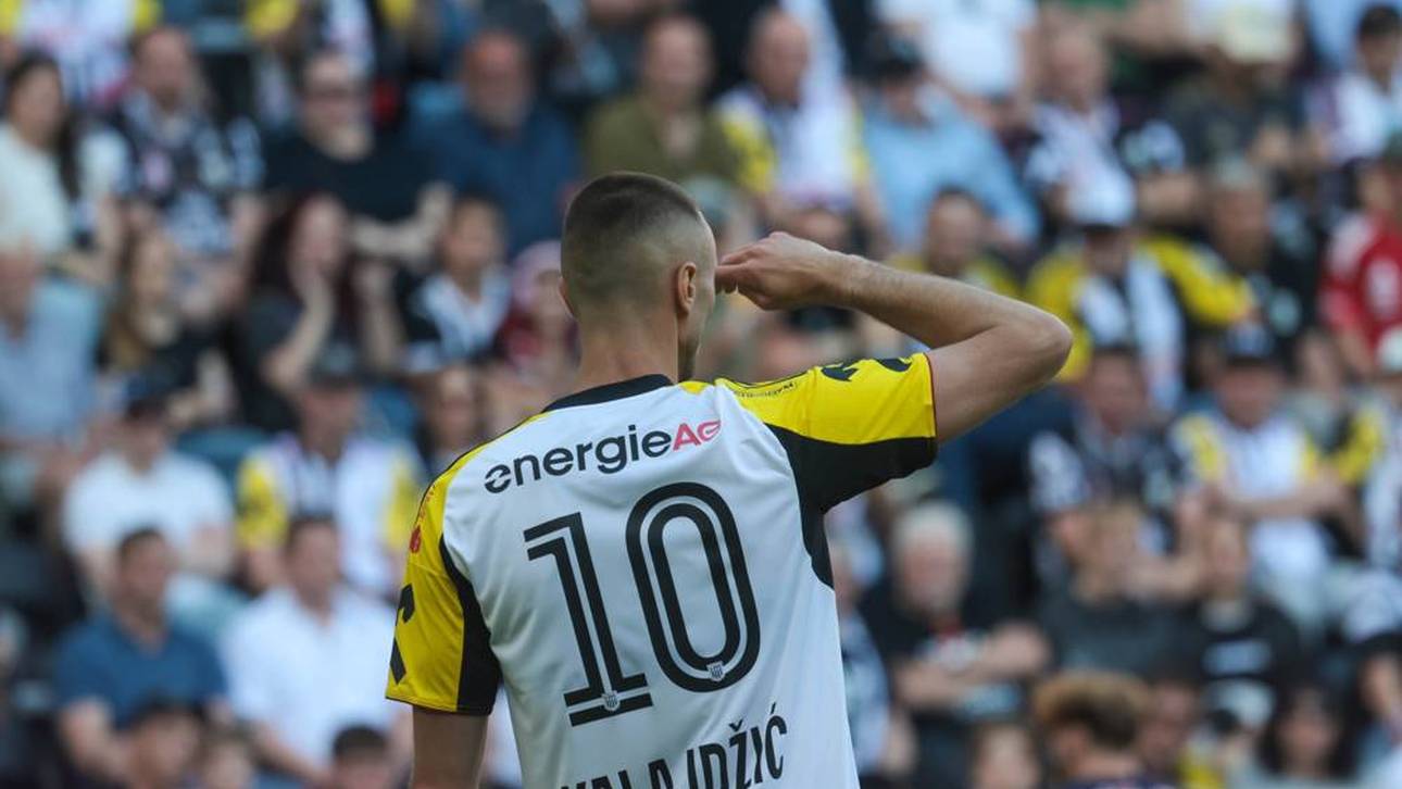 Sasa Kalajdzic hat mit LASK die Meisterschaft gewonnen