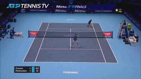 Alexander Zverev hat im Endspiel der ATP Finals in Turin den russischen Tennisprofi Daniil Medwedew besiegt. Damit gewinnt der Deutsche das Turnier bereits zum zweiten Mal. 