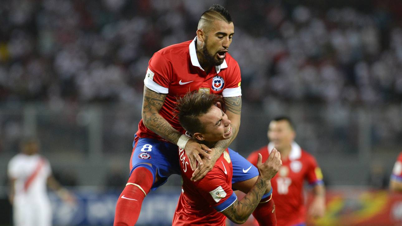 Chile siegt mit Vidal in Peru