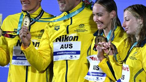 Australien gewinnt Gold und verbessert den Weltrekord