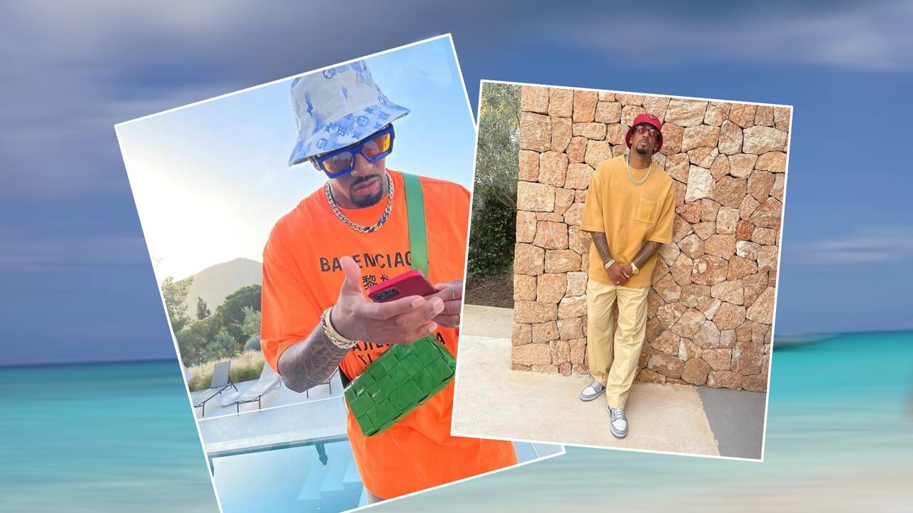 Jérôme Boateng entspannt auf Ibiza in Swag-Outfit