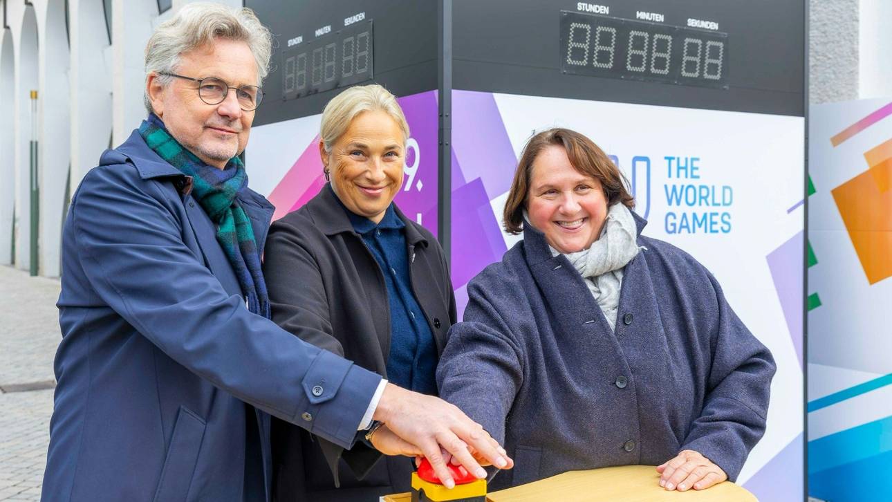 1000 Tage zu den World Games: Karlsruhe startet den Countdown
