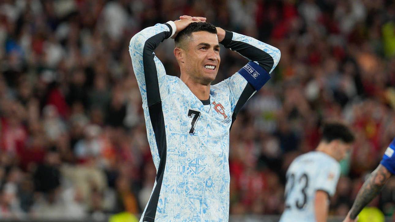 Cristiano Ronaldo ist gegen Schottland vorerst zum Zuschauen verdammt