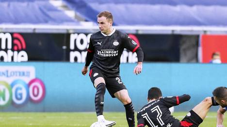 Mario Götze steht seit Sommer 2020 bei PSV Eindhoven unter Vertrag
