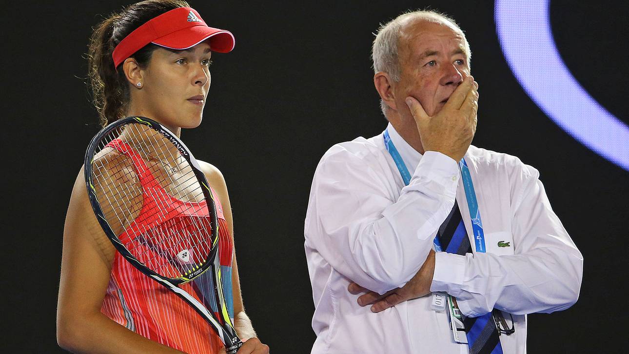 Ana Ivanovic war geschockt, als sie den Aufprall der Zuschauerin gehört hatte: "Ich habe gezittert"