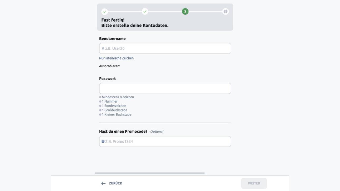 Betano Promo Code eingeben