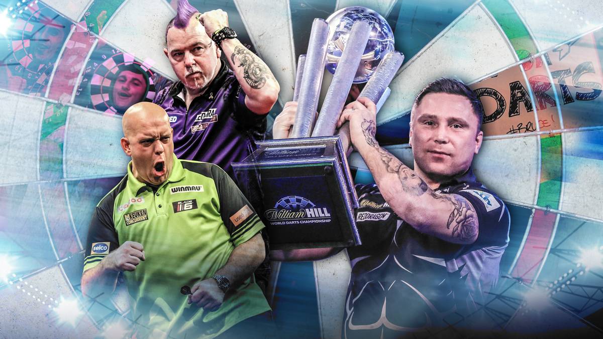 Darts-WM 2022 Wie sind die Titel-Chancen von Price, van Gerwen, Wright?