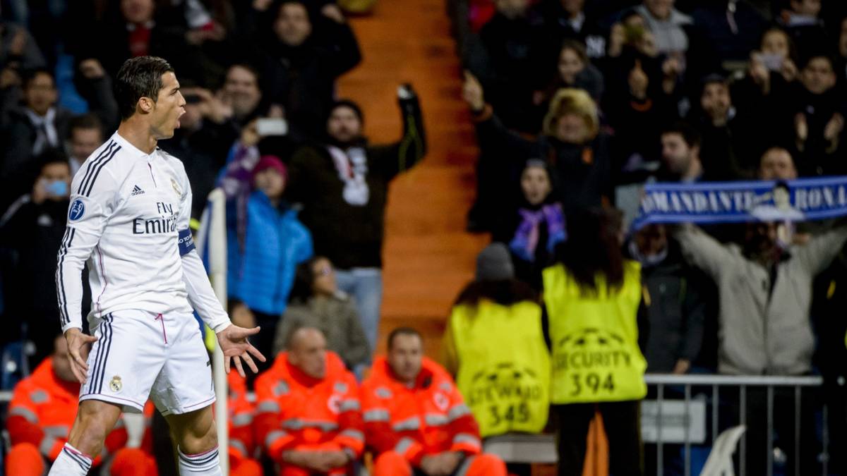 2014: CRISTIANO RONALDO (Portugal/Real Madrid): Champions League und Pokal gewinnt der Portugiese mit Real, kommt auf insgesamt 61 Pflichtspieltore, der bis dato beste Wert seiner Karriere. Die Weltmeisterschaft wird für ihn aber  mit dem Aus in der Vorrunde zur großen Enttäuschung