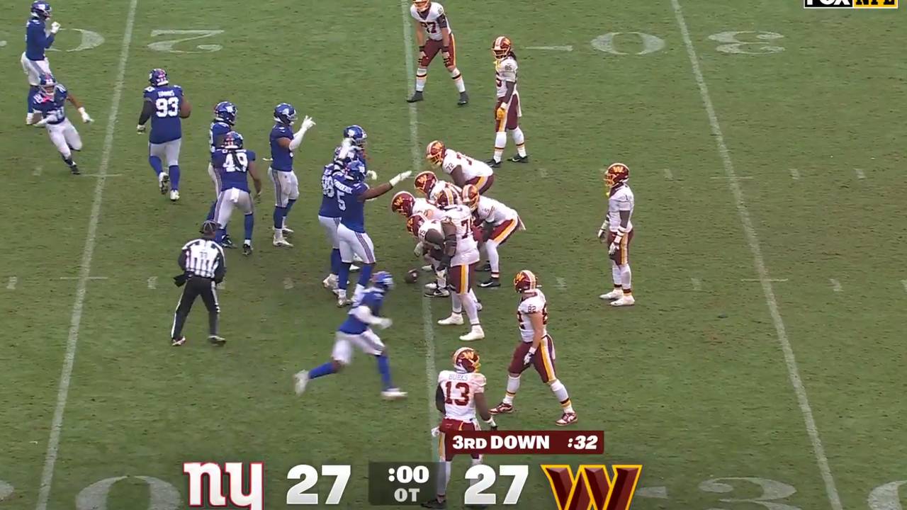 NFL-Highlights: Washington Commanders - New York Giants im Video