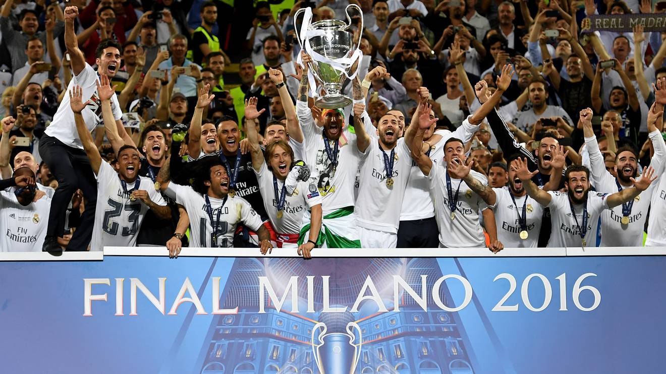 Real Madrid # Milano Programm UEFA CL Finale 2016 Atletico Madrid 