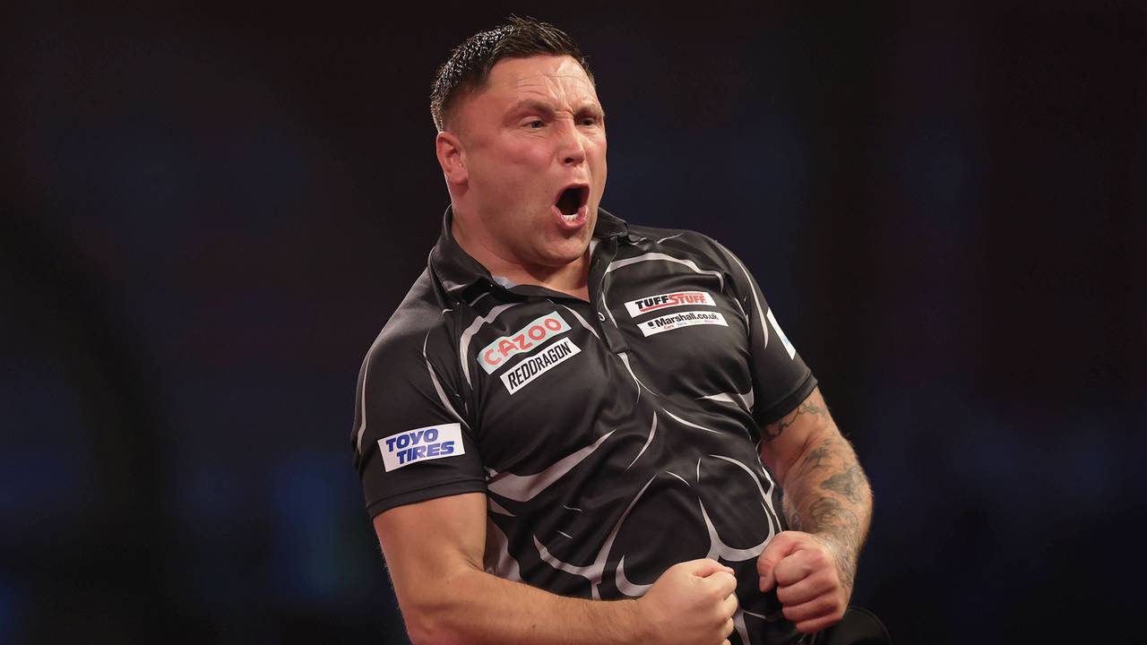Darts WM 2023: Gerwyn Price gewinnt gegen Luke Woodhouse mit 3:1