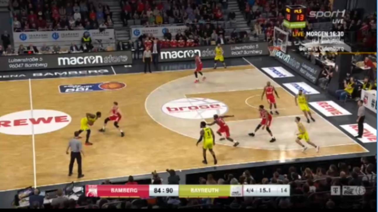 Bayreuth siegt im Verfolgerduell