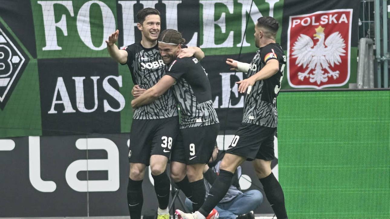 Freiburg deklassiert Gladbach