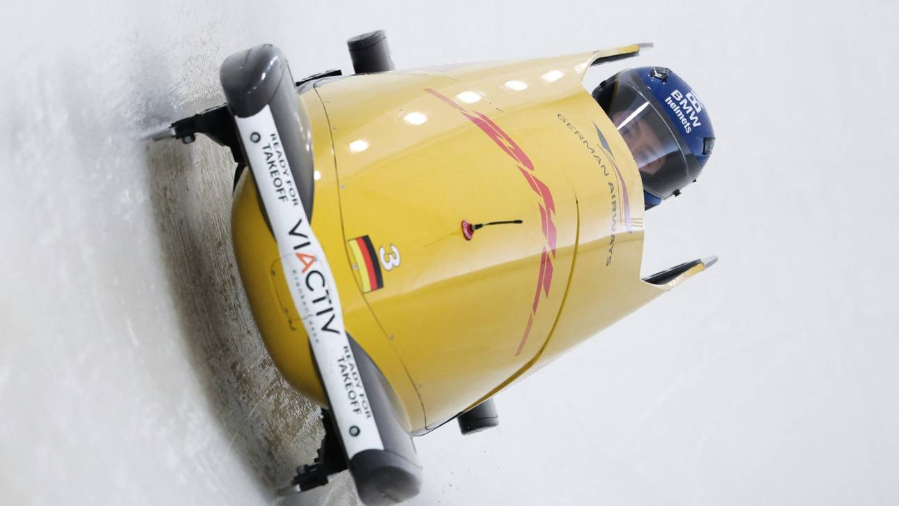 Bob-WM: Nolte im Mono zur Halbzeit in Lauerstellung