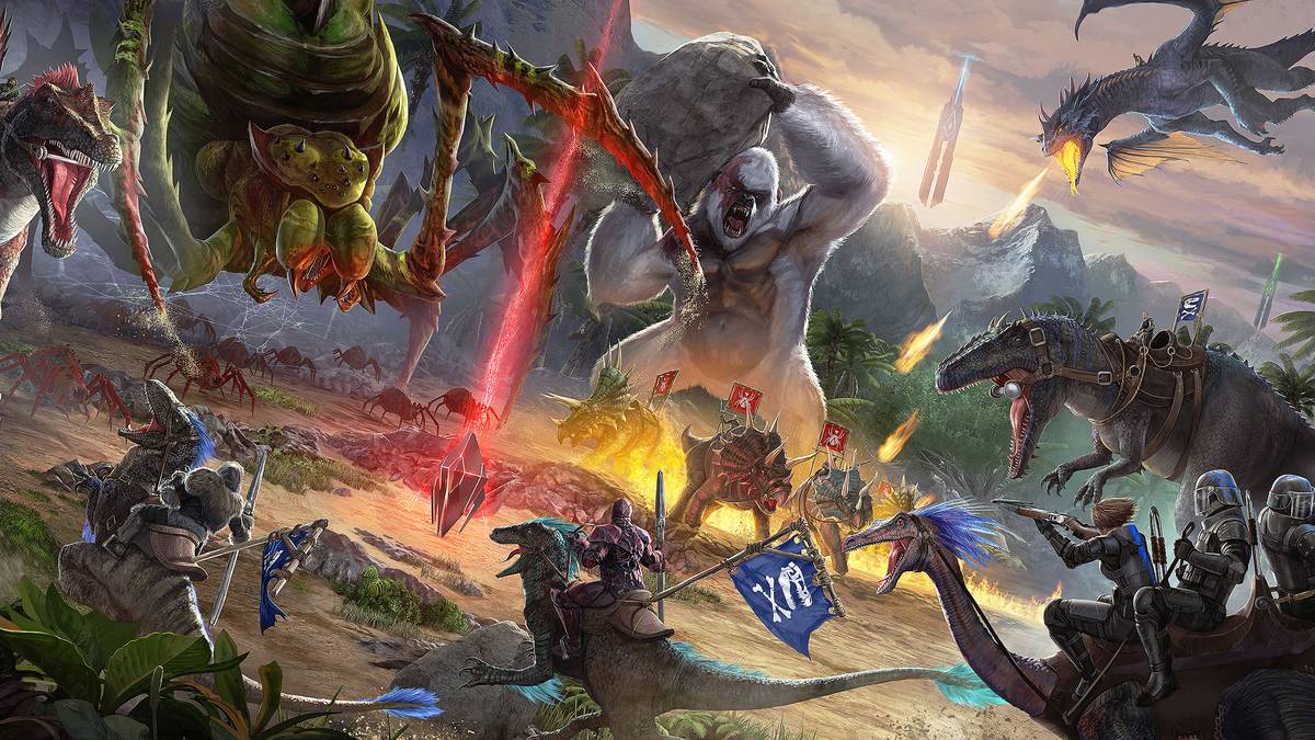 PLATZ 8 - ARK: Survival of the Fittest (54,99€): Mehr als 30 zähmbare Kreaturen machen diesen Titel interessant, ebenso wie die im Modus vorhandenen Survival-Elemente. Seit das Spiel aber nicht mehr kostenlos ist, hat es an Zulauf verloren