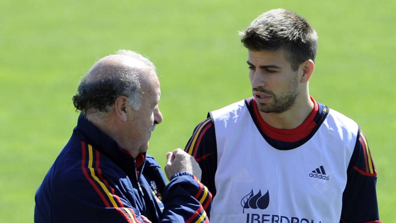 Del Bosque weist Pique zurecht