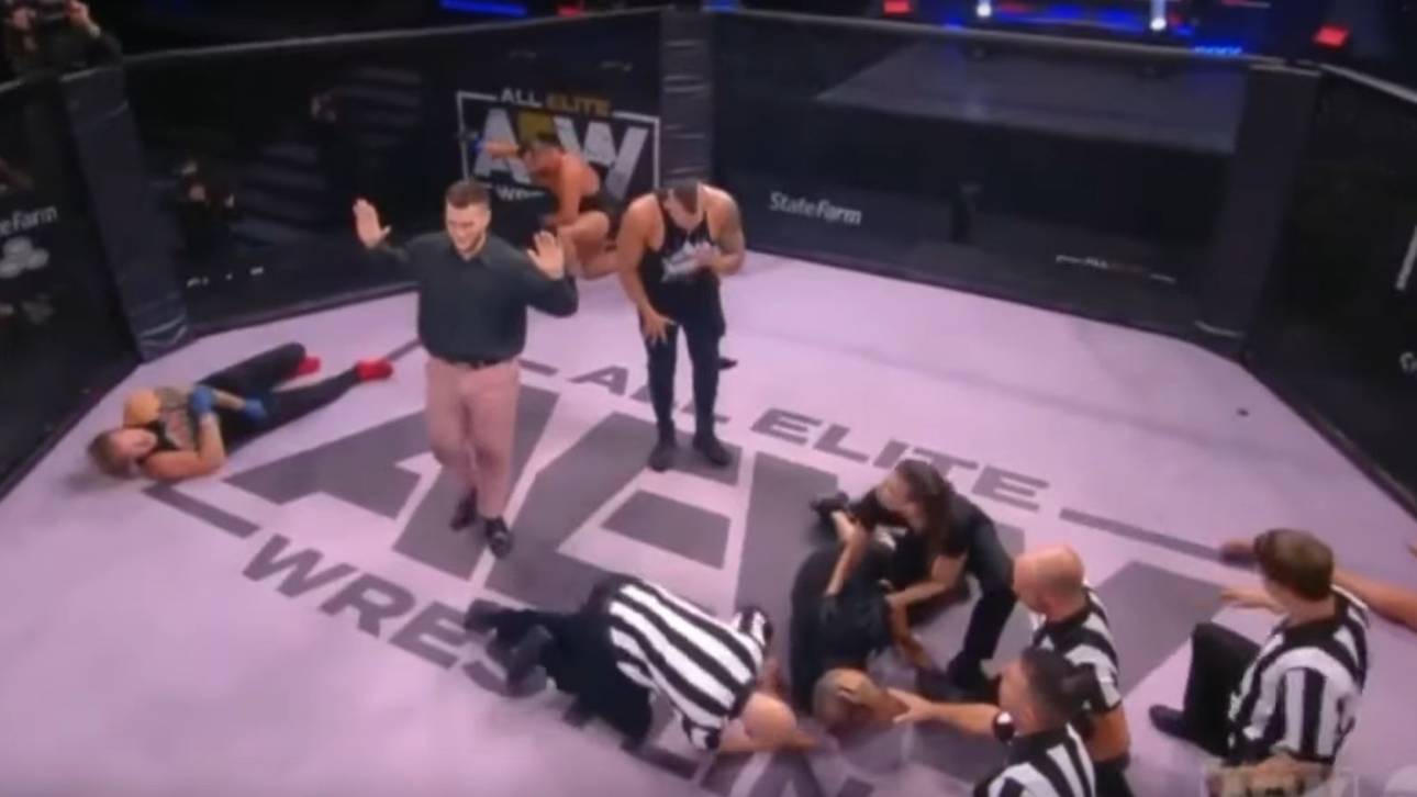 MMA-Match bei AEW endet im Chaos